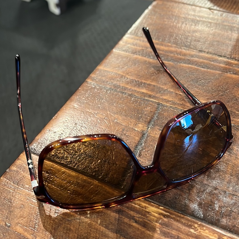 Persol Tortoise and Brown Sunglasses - Picture 6 of 11